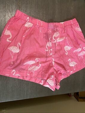 Victoria's Secret Pink Flamingo Print  Shorts